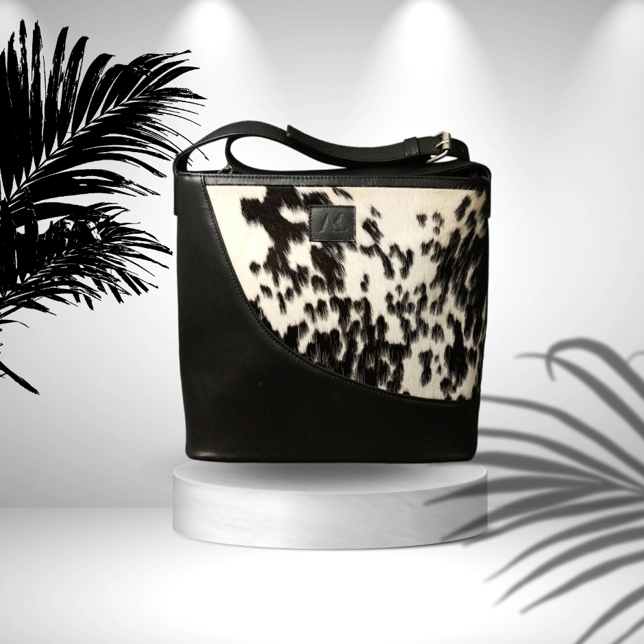 Cowhide Leather Handbag